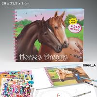 KOLOROWANKA Z NAKLEJKAMI HORSES DREAMS 8066A. Wydawca: PLUS-Z. SmakLiter.pl Opakowanie KOLOROWANKA Z NAKLEJKAMI HORSES DREAMS 8066A