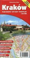 KRAKÓW PLAN MIASTA 1:26 000. Autor: Opracowanie zbiorowe. SmakLiter.pl Okładka książki KRAKÓW PLAN MIASTA 1:26 000