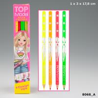 KREDKI TOP MODEL NEON 4 KOLORY 8068A. Wydawca: PLUS-Z. SmakLiter.pl Opakowanie KREDKI TOP MODEL NEON 4 KOLORY 8068A
