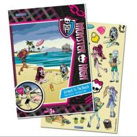 Opakowanie MONSTER HIGH NAKLEJKI