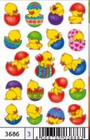 Opakowanie NAKLEJKI DECOR 3047 WIELKANOC 3686