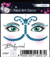 Opakowanie NAKLEJKI DO ZDOBIENIA TWARZY BOLLYWOOD 15307