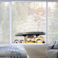 Opakowanie NAKLEJKI NA SZYBĘ MINIONKI WŁAZ 24X34