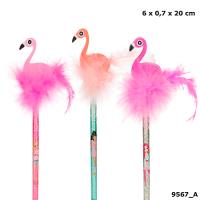 OŁÓWEK Z GUMKĄ FLAMINGO TOP MODEL 9567A. Wydawca: PLUS-Z. SmakLiter.pl Opakowanie OŁÓWEK Z GUMKĄ FLAMINGO TOP MODEL 9567A