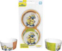 Opakowanie PAPILOTKI NA MUFFINY MINIONKI 50 SZTUK
