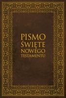 Okładka książki PISMO ŚWIĘTE NOWEGO TESTAMENTU