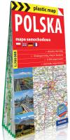 POLSKA MAPA SAMOCHODOWA FOLIOWANA 2018. Wydawca: EXPRESSMAP POLSKA SP.Z O.O.. SmakLiter.pl Opakowanie POLSKA MAPA SAMOCHODOWA FOLIOWANA 2018