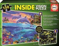 Opakowanie PUZZLE 150 MORSKI ŚWIAT ŚWIECĄCE W CIEMNOŚCI 