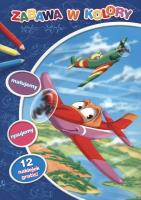 Okładka książki SAMOLOTY ZABAWA W KOLORY