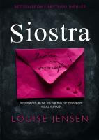 SIOSTRA WYD. KIESZONKOWE. Autor: Louise Jensen. SmakLiter.pl Okładka książki SIOSTRA WYD. KIESZONKOWE