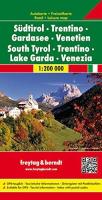 Okładka książki SUDTIROL TRENTINO GARDASEE VENETIEN SOUTH TYROL LAKE GARDA VENEZIA MAPA 1:200 000
