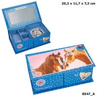 SZKATUŁKA HORSES DREAMS GRANATOWA 8547A. Wydawca: PLUS-Z. SmakLiter.pl Opakowanie SZKATUŁKA HORSES DREAMS GRANATOWA 8547A