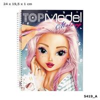 SZKICOWNIK MAKE UP Z NAKLEJKAMI 5419A. Wydawca: PLUS-Z. SmakLiter.pl Opakowanie SZKICOWNIK MAKE UP Z NAKLEJKAMI 5419A