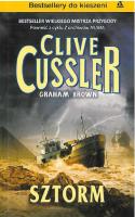 SZTORM WYD. KIESZONKOWE. Autor: Clive Cussler, Graham-Brown Robin. SmakLiter.pl Okładka książki SZTORM WYD. KIESZONKOWE