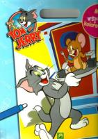 TOM I JERRY MOJA KOLOROWANKA XXL. Autor: Opracowanie zbiorowe. SmakLiter.pl Okładka książki TOM I JERRY MOJA KOLOROWANKA XXL