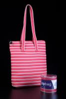 Opakowanie TORBA Z TAŚMY SUWAKOWEJ ZIPBAG ŚREDNIA MALINOWA