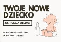TWOJE NOWE DZIECKO INSTRUKCJA OBSŁUGI. Autor: Martin Baxendale. SmakLiter.pl Okładka książki TWOJE NOWE DZIECKO INSTRUKCJA OBSŁUGI