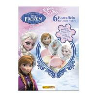 Opakowanie WAFLE PICKERY DO LODÓW FROZEN KRAINA LODU 6 SZTUK