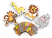 Opakowanie ZESTAW DO WYKLEJANIA ZWIERZĘTA Z ZOO