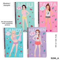 ZESTAW DRESS ME UP Z NAKLEJKAMI TOP MODEL 3D 5296A. Wydawca: PLUS-Z. SmakLiter.pl Opakowanie ZESTAW DRESS ME UP Z NAKLEJKAMI TOP MODEL 3D 5296A