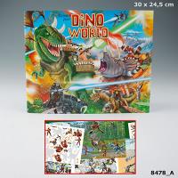 ZESTAW KREATYWNY DINO WORLD 8478A. Wydawca: PLUS-Z. SmakLiter.pl Opakowanie ZESTAW KREATYWNY DINO WORLD 8478A