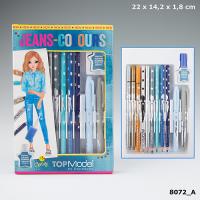 ZESTAW KREATYWNY JEANS COLOURS 8072A. Wydawca: PLUS-Z. SmakLiter.pl Opakowanie ZESTAW KREATYWNY JEANS COLOURS 8072A