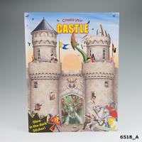 ZESTAW Z NAKLEJKAMI CASTLE 6518A. Wydawca: PLUS-Z. SmakLiter.pl Opakowanie ZESTAW Z NAKLEJKAMI CASTLE 6518A