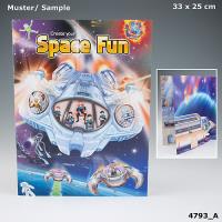 ZESTAW Z NAKLEJKAMI SPACE FUN. Wydawca: PLUS-Z. SmakLiter.pl Opakowanie ZESTAW Z NAKLEJKAMI SPACE FUN