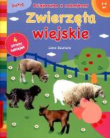 ZWIERZĘTA WIEJSKIE KSIĄŻECZKA Z NAKLEJKAMI. Autor: Opracowanie zbiorowe. SmakLiter.pl Okładka książki ZWIERZĘTA WIEJSKIE KSIĄŻECZKA Z NAKLEJKAMI