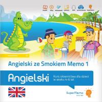 Angielski ze Smokiem Memo 1 Kurs słownictwa dla dzieci w wieku 4-6 lat. Autor:   Praca zbiorowa. SmakLiter.pl Okładka książki Angielski ze Smokiem Memo 1 Kurs słownictwa dla dzieci w wieku 4-6 lat