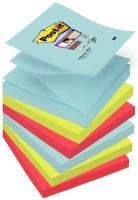 Opakowanie Bloczek samoprzylepny POST-IT® Super sticky Z-Notes 76x76mm, 6x90 kart., paleta Miami