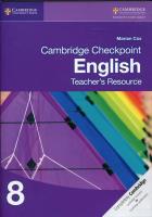 Cambridge Checkpoint English Teacher's Resource 8. Autor: Cox Marian. SmakLiter.pl Okładka książki Cambridge Checkpoint English Teacher's Resource 8