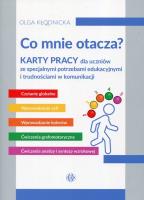 Co mnie otacza?. Autor: Olga Kłodnicka. SmakLiter.pl Okładka książki Co mnie otacza?