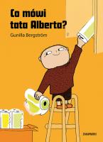 Okładka książki CO MÓWI TATA ALBERTA