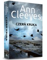 Czerń kruka. Autor: Cleeves Ann. SmakLiter.pl Okładka książki Czerń kruka