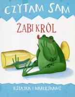 Czytam sam. Żabi król. Książka z naklejkami. Autor: Valentino Paolo. SmakLiter.pl Okładka książki Czytam sam. Żabi król. Książka z naklejkami