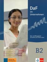 DaF im Unternehmen B2 Kurs- und Ubungsbuch mit Audios und Filmen online. Autor: Opracowanie zbiorowe. SmakLiter.pl Okładka książki DaF im Unternehmen B2 Kurs- und Ubungsbuch mit Audios und Filmen online