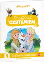 Disney Uczy Kraina Lodu Czytam Samodzielnie. Autor: Agata Widzowska. SmakLiter.pl Okładka książki Disney Uczy Kraina Lodu Czytam Samodzielnie