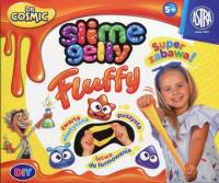 Opakowanie Dr Cosmic Slime Gelly Fluffy Diy pomarańczowy