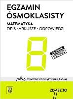 Egzamin ósmoklasisty. Matematyka. Arkusze WSiP. Autor: Praca Zbiorowa. SmakLiter.pl Okładka książki Egzamin ósmoklasisty. Matematyka. Arkusze WSiP