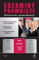 Egzaminy Prawnicze Ministerstwa Sprawiedliwości 2019. Tom 2. Akta gospodarcze i administracyjne. Autor: not. Daniel Kupryjańczyk, dr Michał Rojewski, adw. Ksenia Rzepka, Stawicka Ewa, Witczak Grzegorz. SmakLiter.pl Okładka książki Egzaminy Prawnicze Ministerstwa Sprawiedliwości 2019. Tom 2. Akta gospodarcze i administracyjne