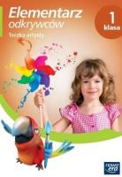 Elementarz odkrywców 1 Teczka Artysty NE. Autor: Nina Gryzoń, Małgorzata Heine, Bartłomiej Grzegorz Sala;Witold Vargas;Paweł Zych. SmakLiter.pl Okładka książki Elementarz odkrywców 1 Teczka Artysty NE