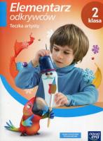 Elementarz odkrywców 2 Teczka Artysty NE. Autor: Nina Gryzoń, Magdalena Jasny, Bartłomiej Grzegorz Sala;Witold Vargas;Paweł Zych. SmakLiter.pl Okładka książki Elementarz odkrywców 2 Teczka Artysty NE