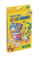 Opakowanie Farby witrażowe Glass Deco 6 kolorów Animal AMOS