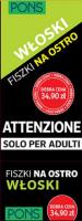 Okładka książki Fiszki na ostro. 333 słowa. Włoski PONS