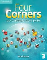 Okładka książki Four Corners 3 Workbook