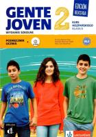 Gente Joven 2 Edición revisada klasa 8 Podręcznik. Autor: Encina Alonso Arija, Martinez Salles Matilde, Baulenas Sans Neus. SmakLiter.pl Okładka książki Gente Joven 2 Edición revisada klasa 8 Podręcznik