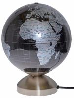 Opakowanie GLOBUS 200 MAŁY CZARNO SREBRNY PODŚWIETLANY