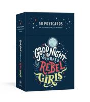Good Night Stories for Rebel Girls 50 Postcard. Autor: Favilli Elena, Cavallo Francesca. SmakLiter.pl Okładka książki Good Night Stories for Rebel Girls 50 Postcard