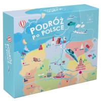 GRA PODRÓŻ PO POLSCE. Wydawca: Kangur. SmakLiter.pl Opakowanie GRA PODRÓŻ PO POLSCE